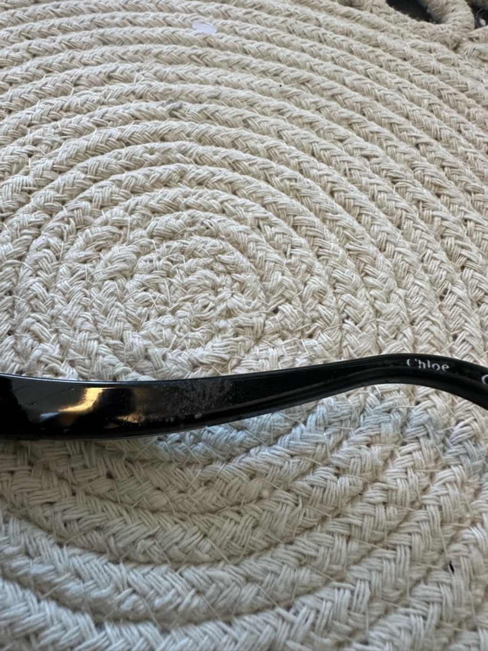 Chloe Oversized Black Gradient Sunglasses - Picture 4 of 8